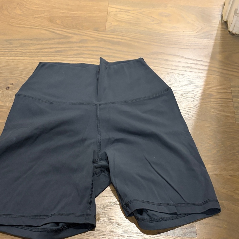 Women's Black High-Waisted Shorts
